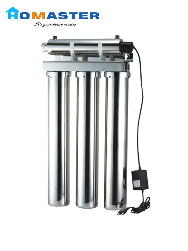 20" Stainless Steel Purifier with 4 Stages Filters