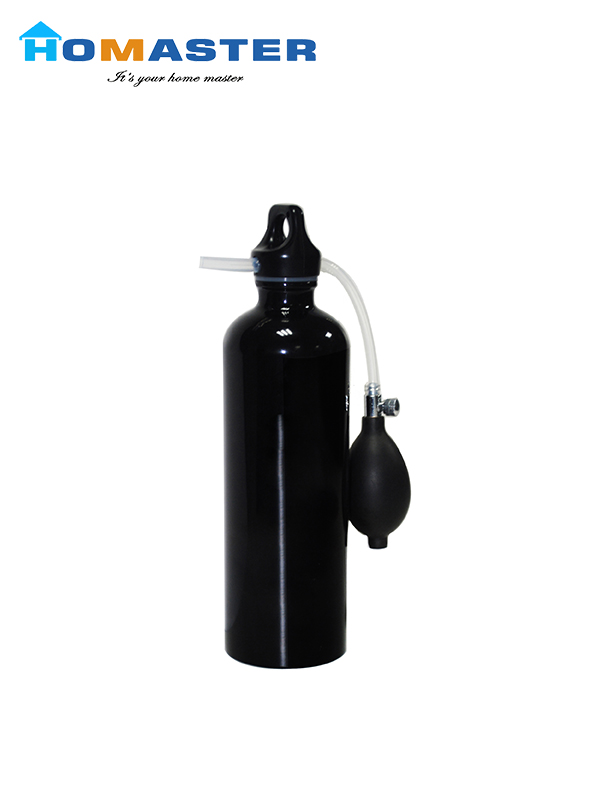 Black Outdoor Portable Water Bottle with Filter