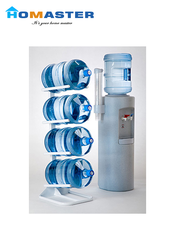 Strong Water Bottle Shelf for 4 Bottles for Office