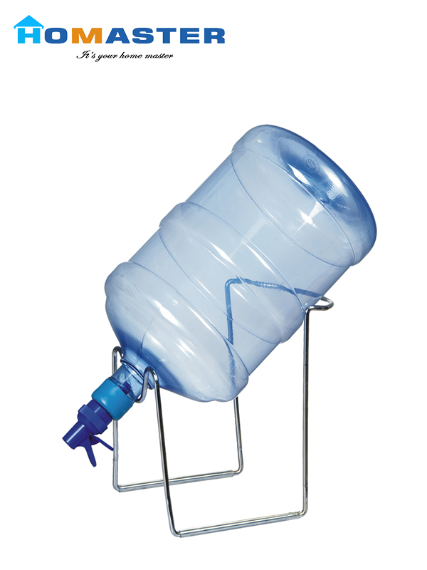 Deaktop Metal Cradle & Plastic Valve for Bottled Water