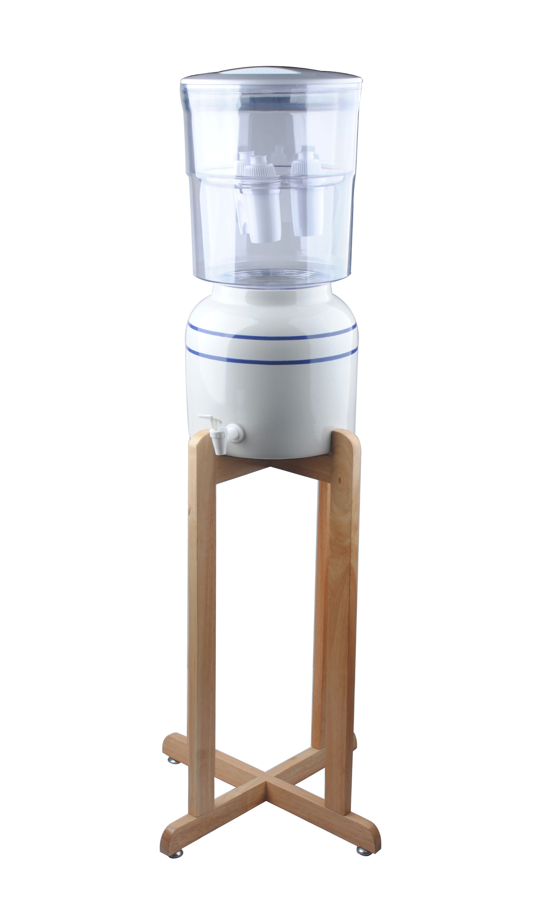 Wooden Floor Stand for Ceramic Water Dispenser from China manufacturer